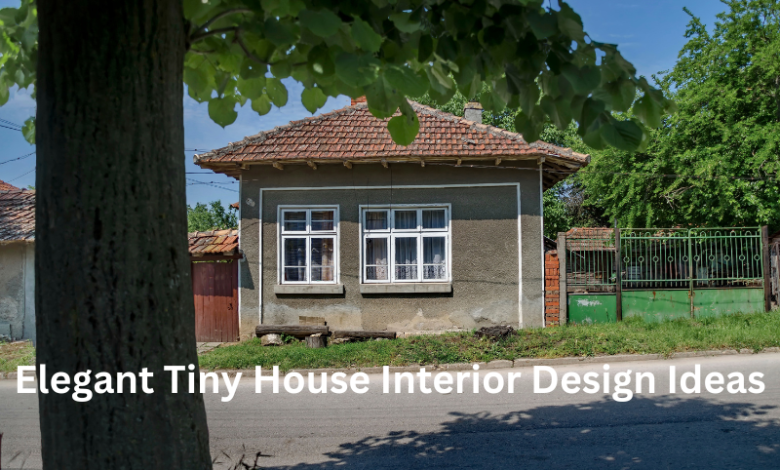 Elegant Tiny House Interior Design Ideas